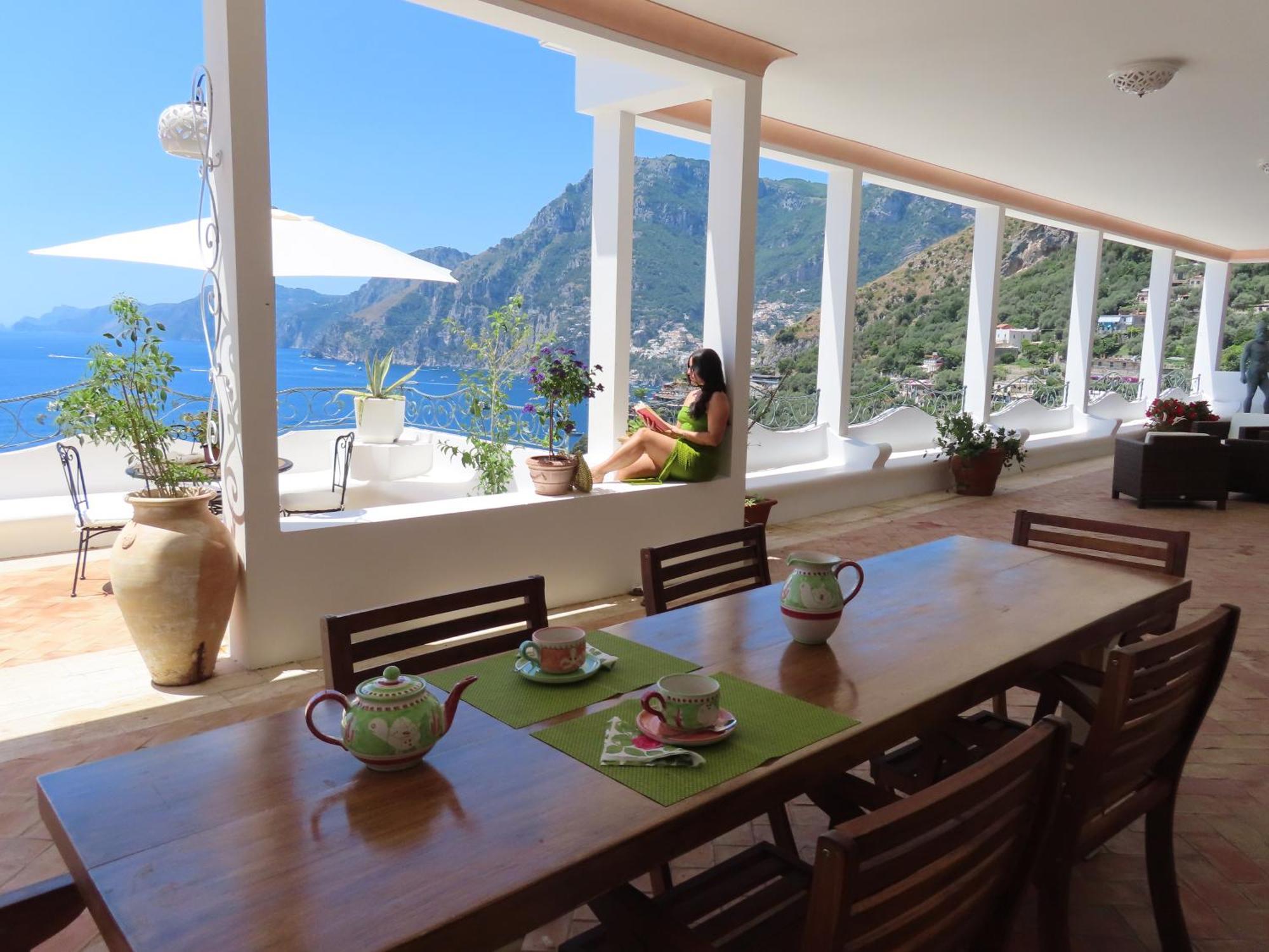 Villa Santa Chiara Positano Suites Екстер'єр фото