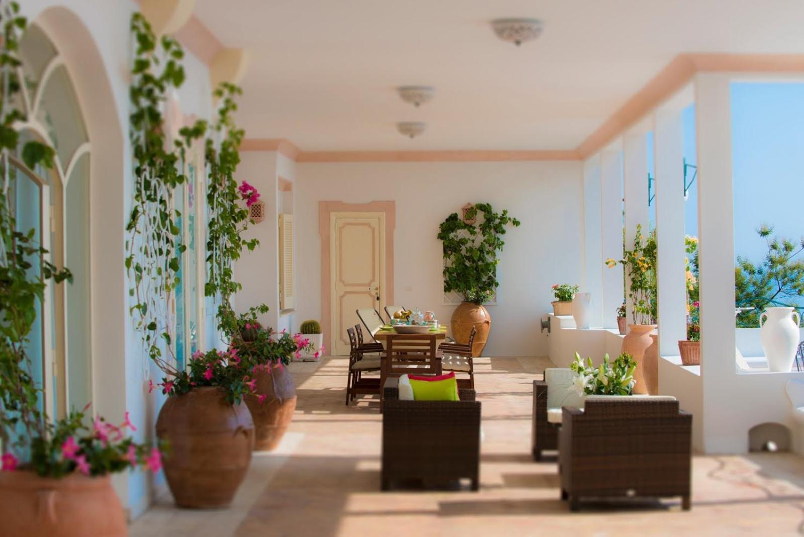 Villa Santa Chiara Positano Suites Екстер'єр фото
