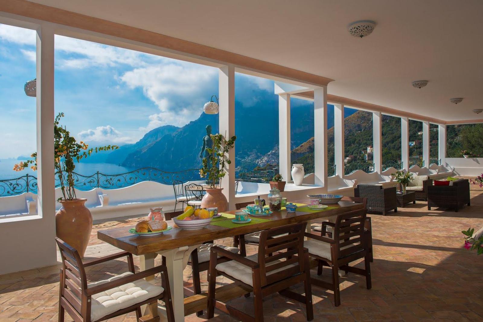 Villa Santa Chiara Positano Suites Екстер'єр фото